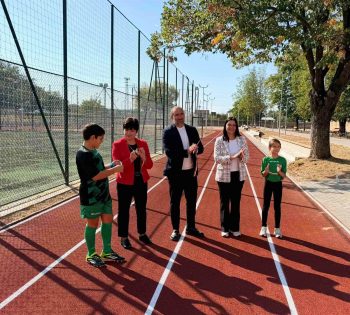 Модерен спортен комплекс с лекоатлетическа писта и футболно игрище откриха в Мизия