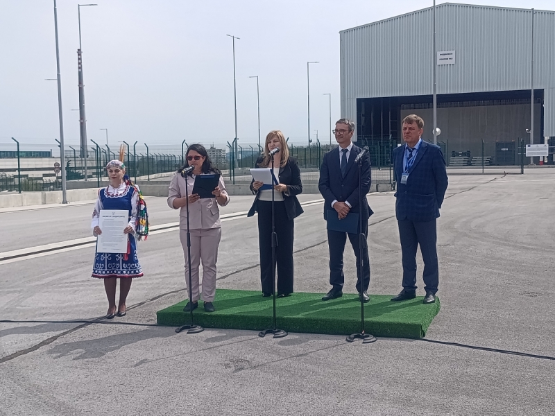 Министър откри националното хранилище за радиоактивни отпадъци /СНИМКИ И ВИДЕО/