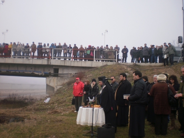 Скачат за кръста на Йордановден в Криводол