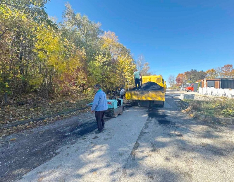 Започна ремонтът на пътя до Новия гробищен парк във Враца