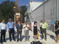 Уручев бе официален гост на откриването на градска пречиствателна станция за отпадни води на град Козлодуй