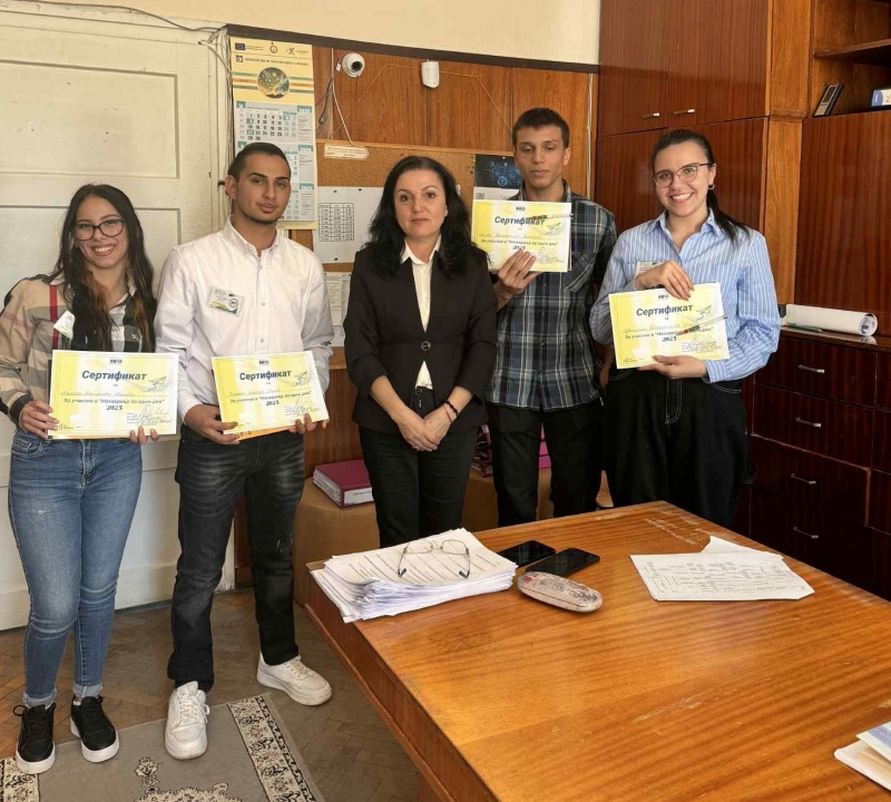 Ученици от Борован заеха управленски позиции