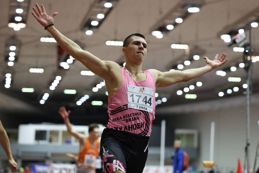 Васил Антонов от „Радуканови“ постигна национален рекорд