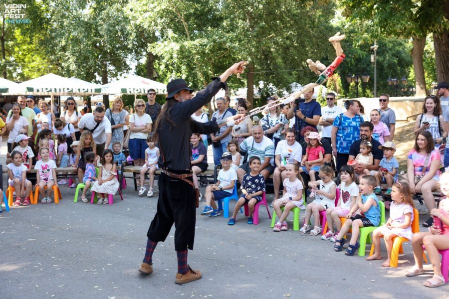 Марионетен спектакъл на Vidin Art Festival „The River“ 2026