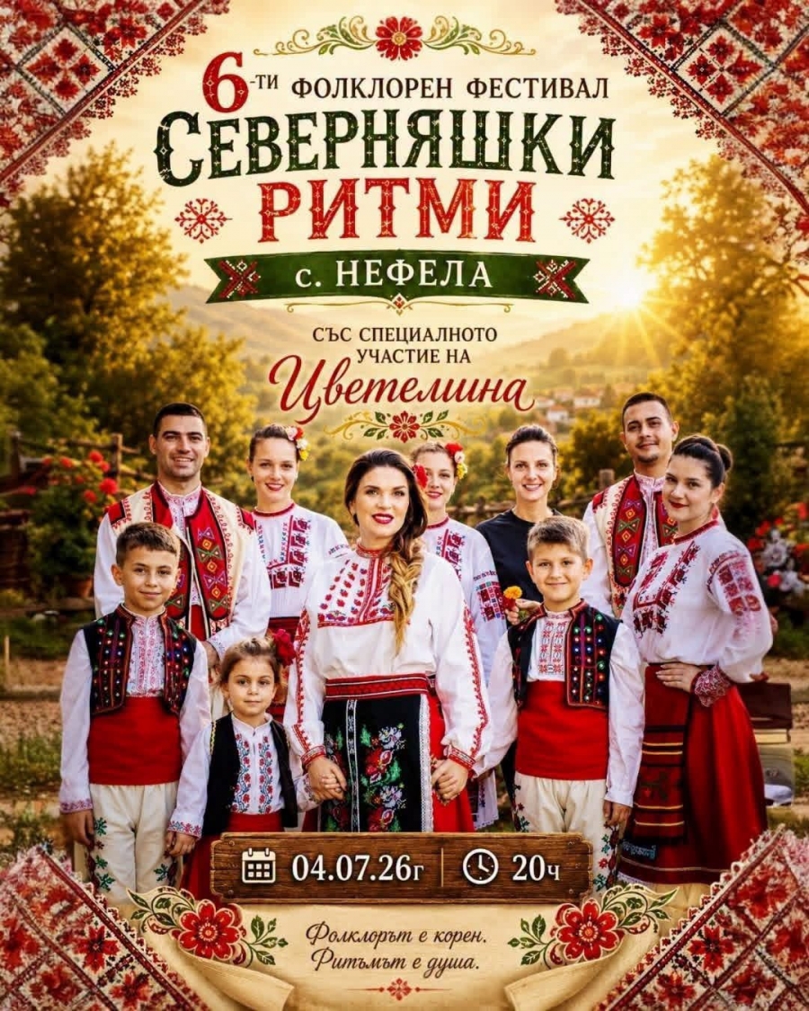 Нефела събира десетки любители на българския фолклор