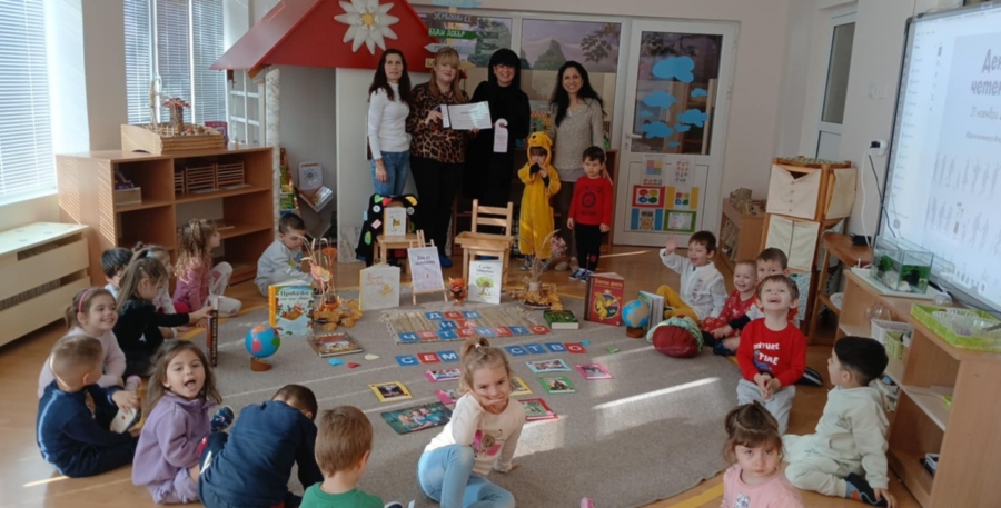 Ден на четенето се проведе в детска градина „Славейче”