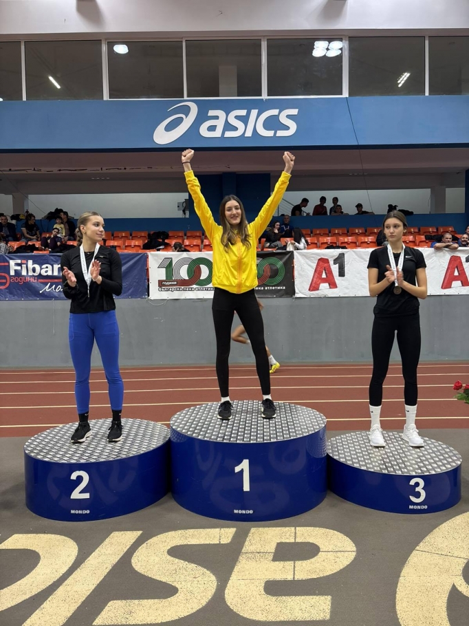 Анжелина Петкова заслужено се радва на златото