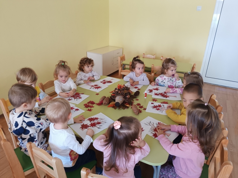 Есента вдъхнови възпитаниците на ДГ Единство Творчество Красота