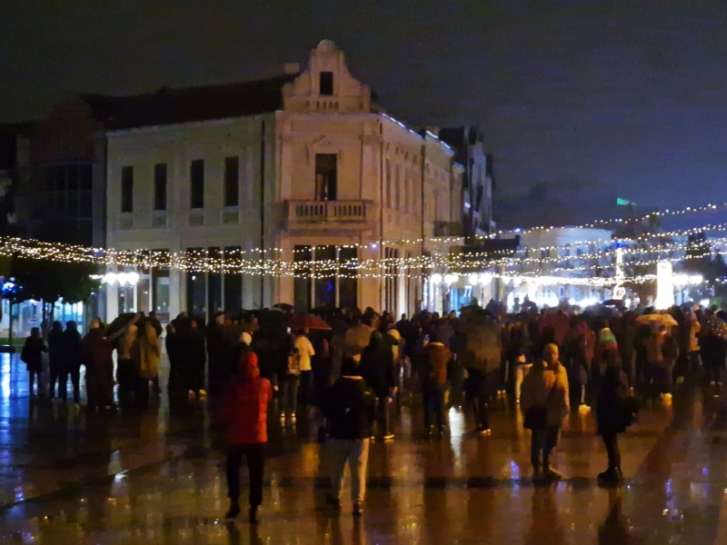 Жители на Видин излязоха на протест и поискаха оставката на правителството