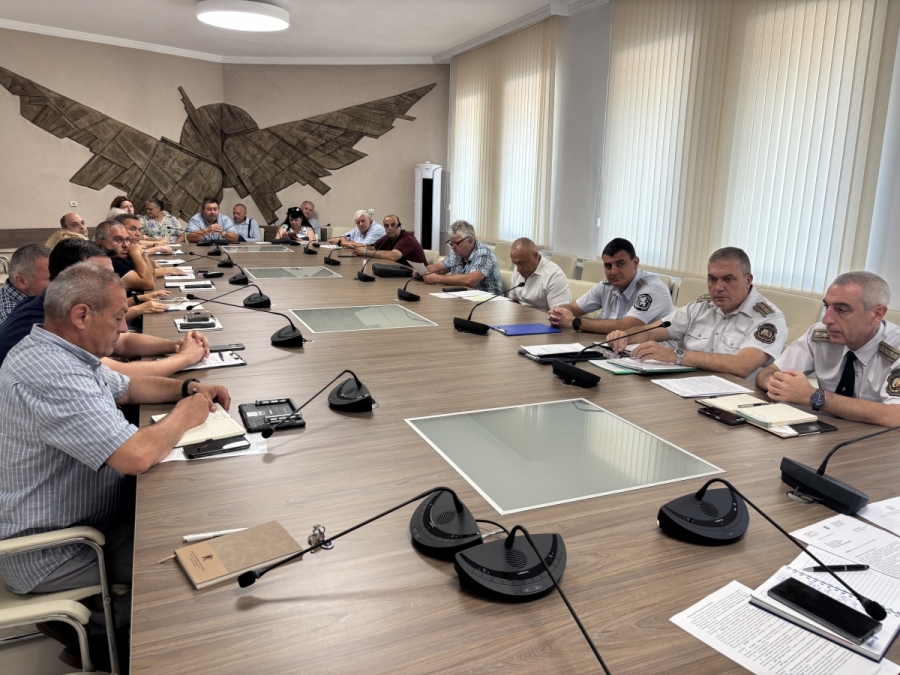 Областният на Враца провери готовността на институциите през пожароопасния сезон