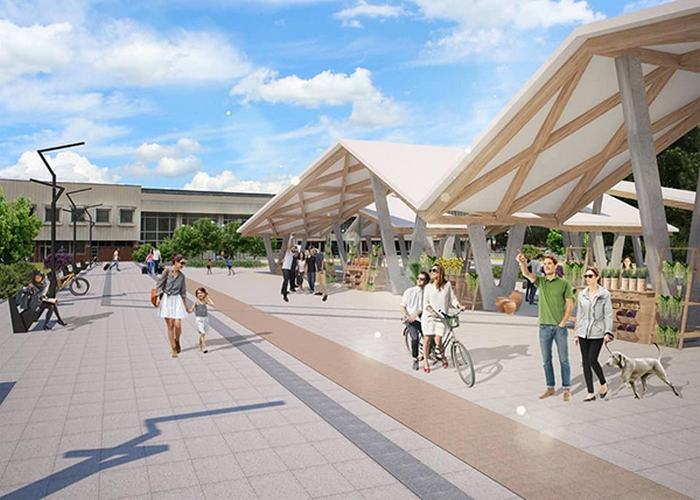 Община Враца обяви поръчка за довършване на ремонта на пешеходна зона