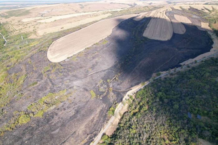 Овладян е пожарът край село Сараево