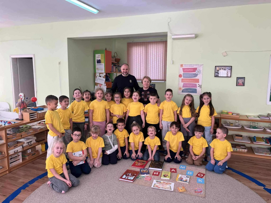 Специален гост уважи финала на седмицата на четенето в ДГ „Европейчета“