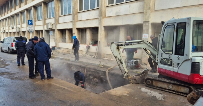 Заради авария в центъра на Враца няма да има парно и топла вода