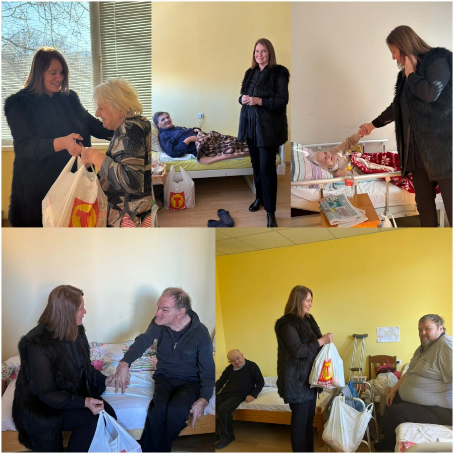 Топъл коледен знак на внимание получиха потребителите на ЦНСТ–Вършец