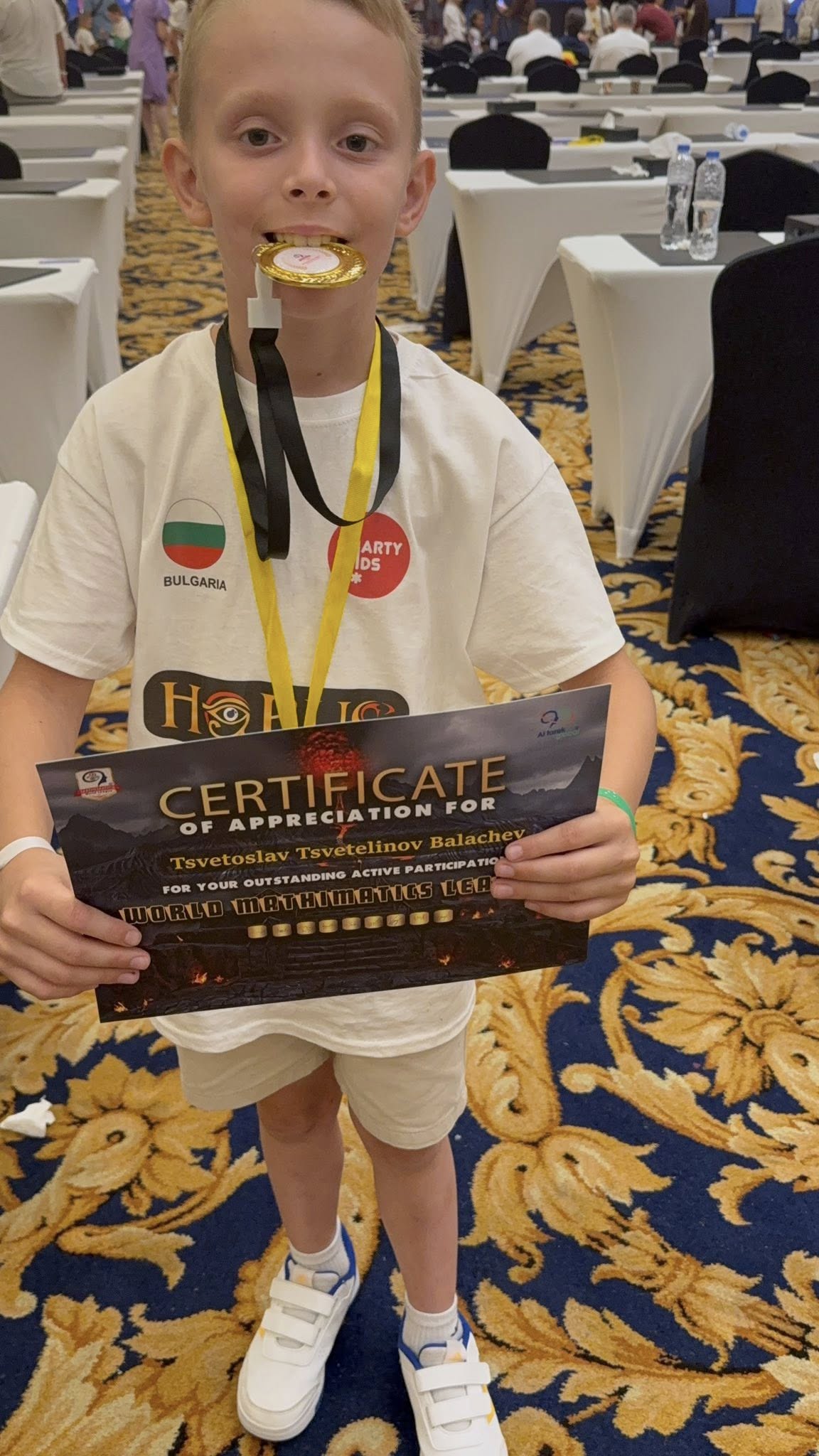 Наше момче грабна златото на престижна международна олимпиада