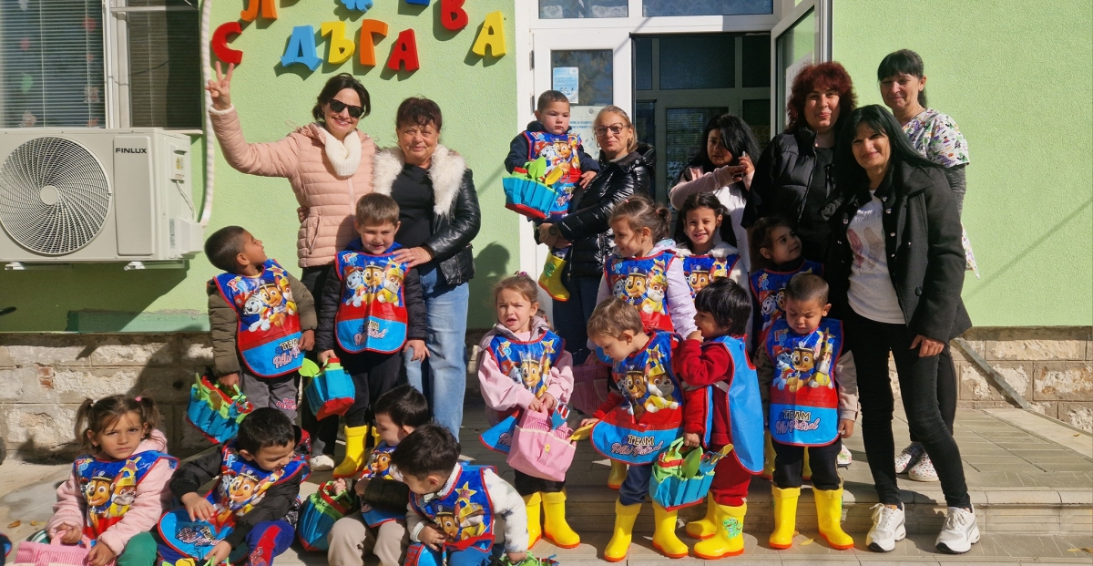 Опитно поле за зеленчуци и цветя направиха в детска градина