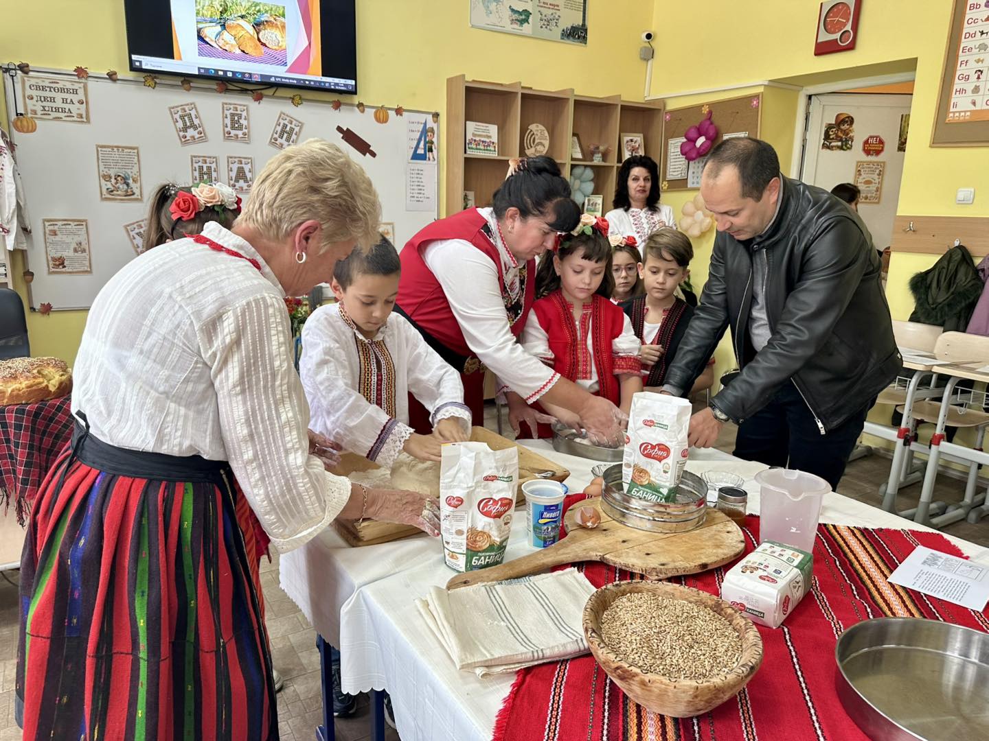 Калин Каменов участва в тематичен урок за хляба